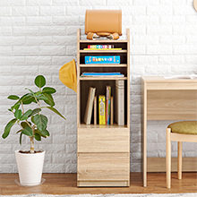 お部屋に馴染みやすい ランドセルラック (Aタイプ/ナチュラル)