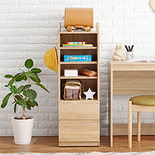 お部屋に馴染みやすい ランドセルラック (Bタイプ/ナチュラル)