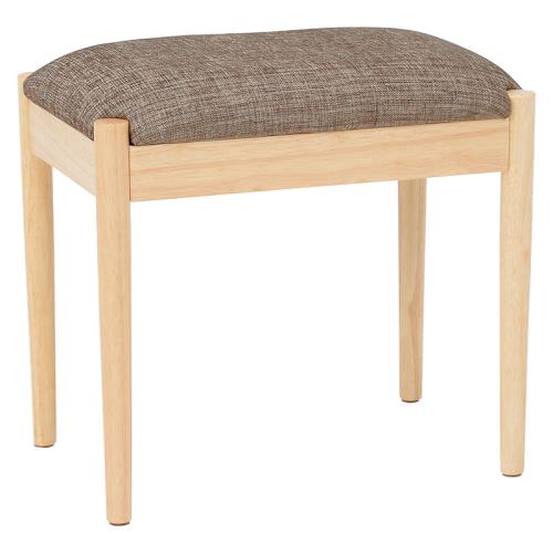 サブチェアやキッズチェアとして便利 ファブリックスツール ベージュの