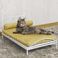 高級感のあるフレームデザインと高い機能性 姫系ペットベッド