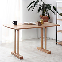 ナチュラルな 北欧デザインコンパクトソファダイニング テーブル