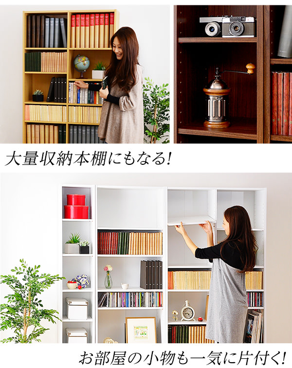 可動棚で自由にレイアウトできる 多目的収納ラック (幅30cm)の詳細 カヴァース