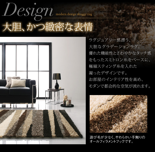 大胆かつ緻密な表情