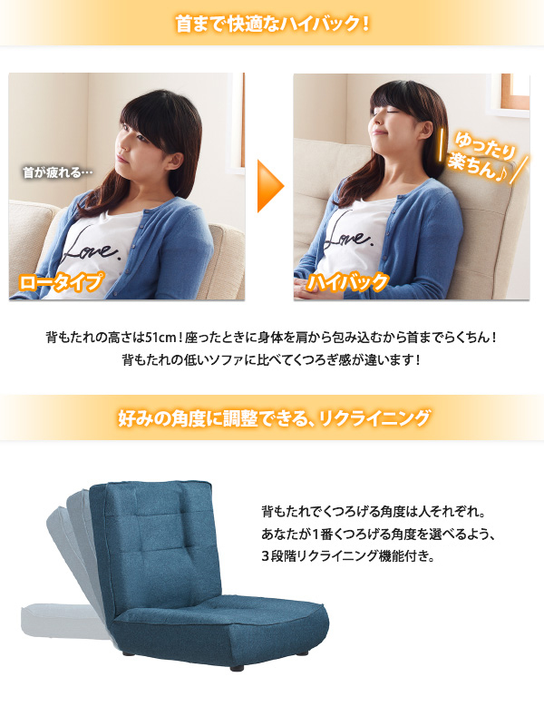 使いやすい ハイバックコイルソファ ファブリックタイプ 1人掛け2台