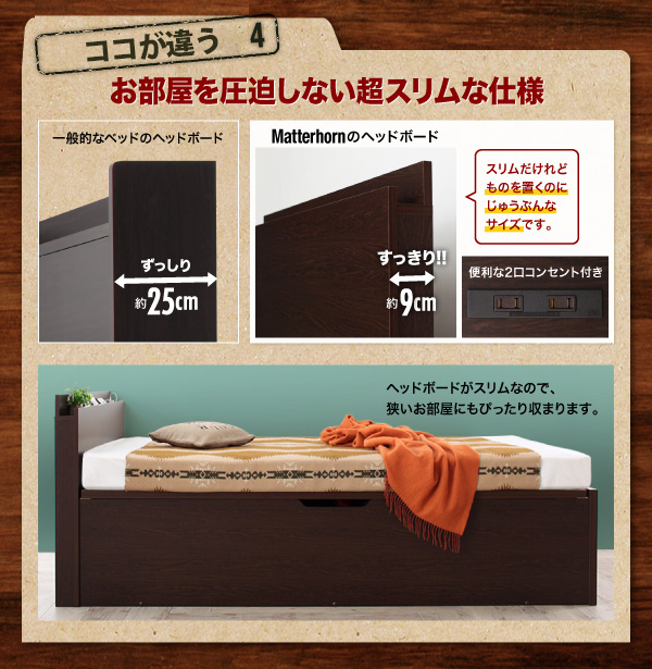 キャンプ用品は全部ここに アウトドア収納跳ね上げベッド キャンプ用品は全部ここに アウトドア収納跳ね上げベッド