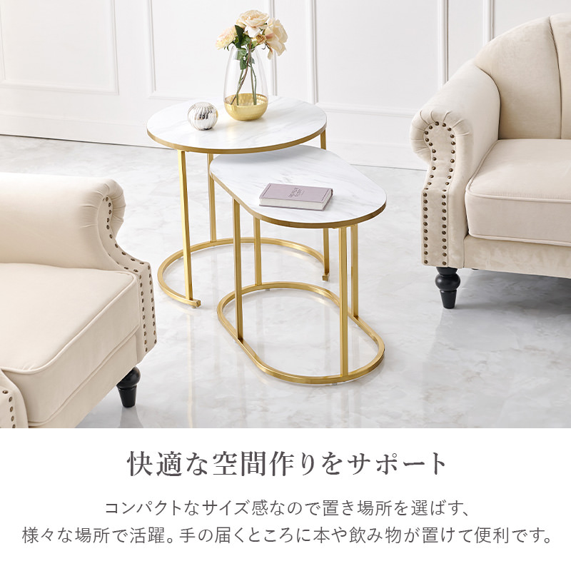 【希少】ヴィンテージ ストーントップ サイドテーブル　大理石　ゴールド 希少】ヴィンテージ ストーントップ サイドテーブル 大理石 ゴールド