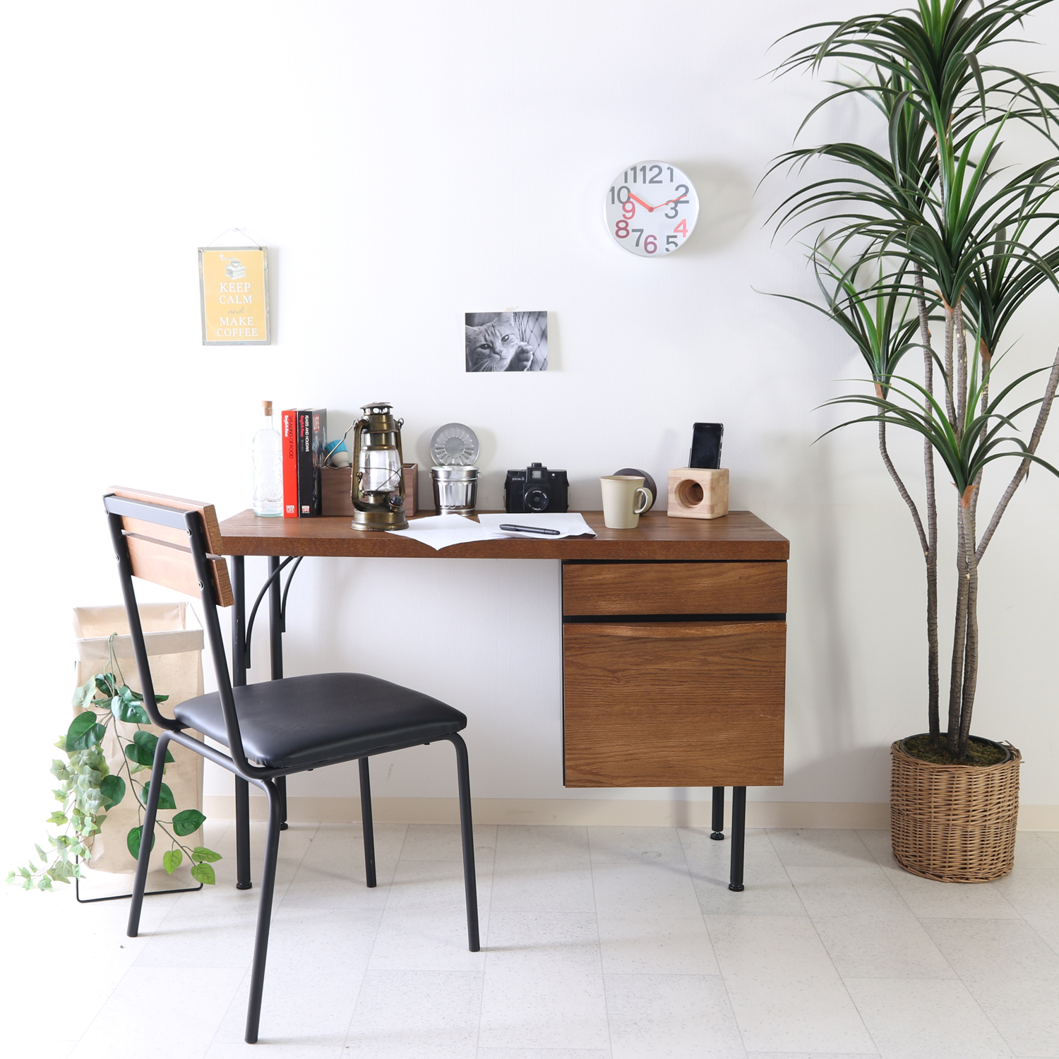 527 アンティーク調 デスクセット