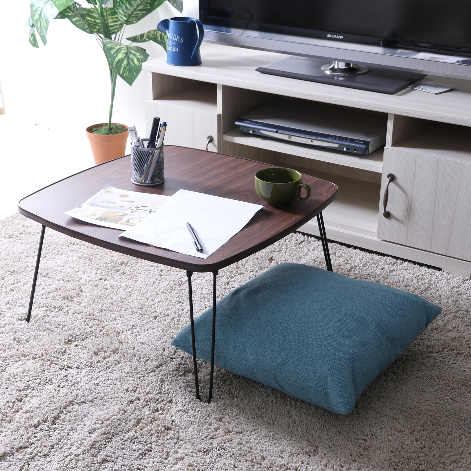 ローテーブル 角型60cm