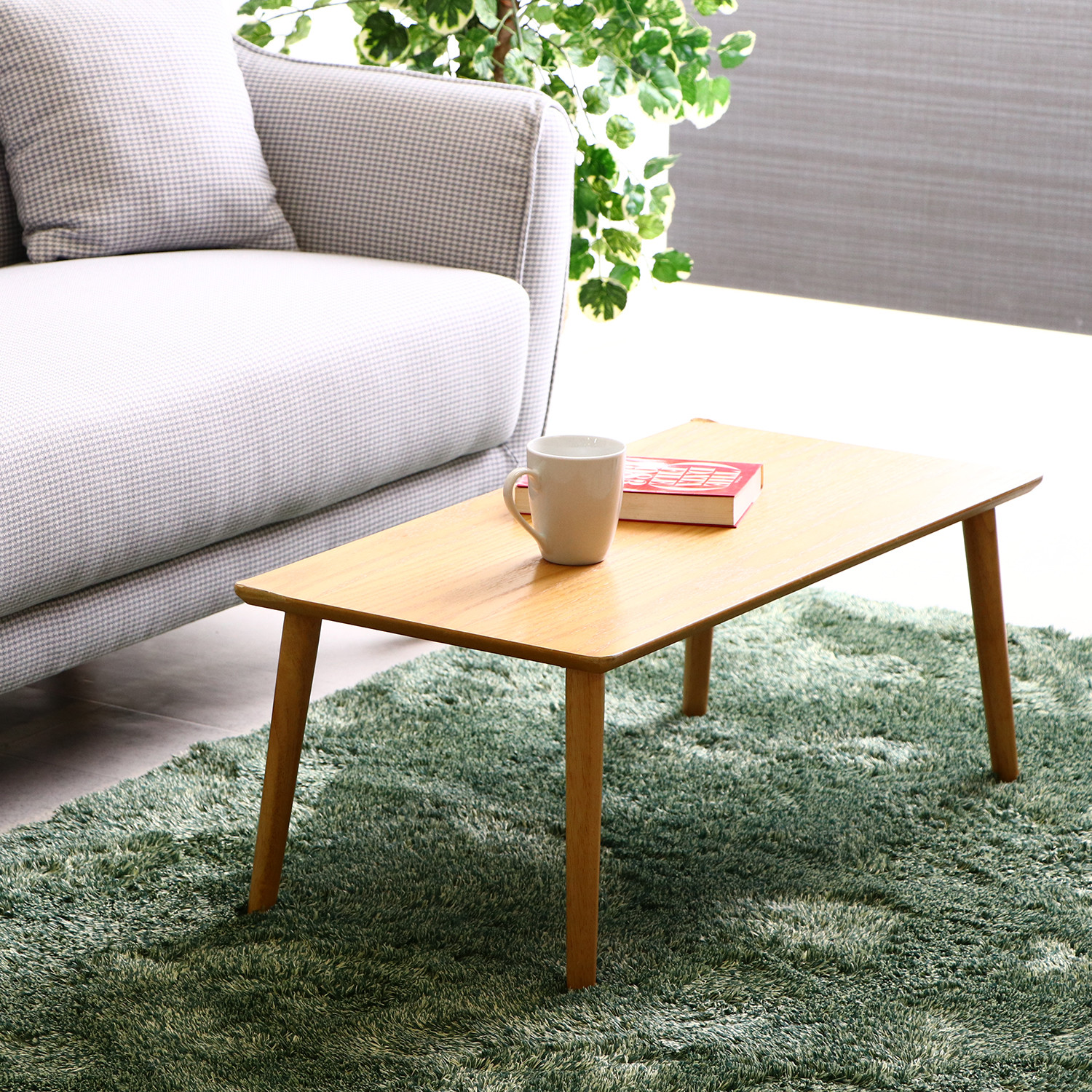 80 家具・インテリア ナチュラルウッド 木製テーブル ミニマリスト