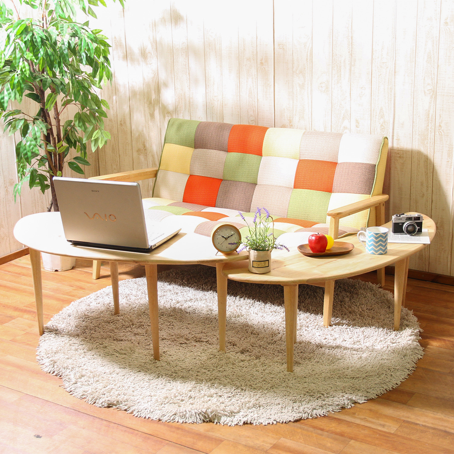 使い方自由自在のローテーブル2個セット 使い方自由自在のローテーブル2個セット 【公式通販】