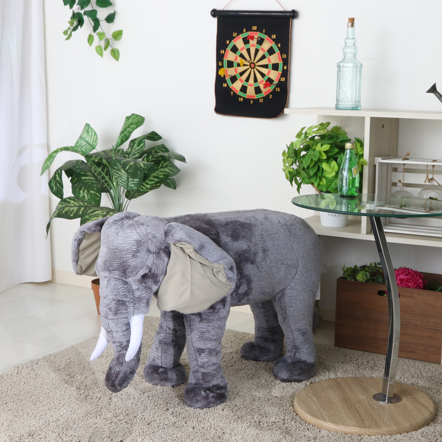 癒やされること間違いなし！大人も座れるアニマルスツール アニマル