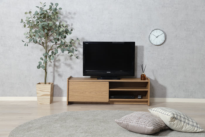 ミドルブラウン ローボード 幅120cm▼150cmもあります▼ ミドルブラウン ローボード テレビ台 幅150cm▽120cmもあります▽