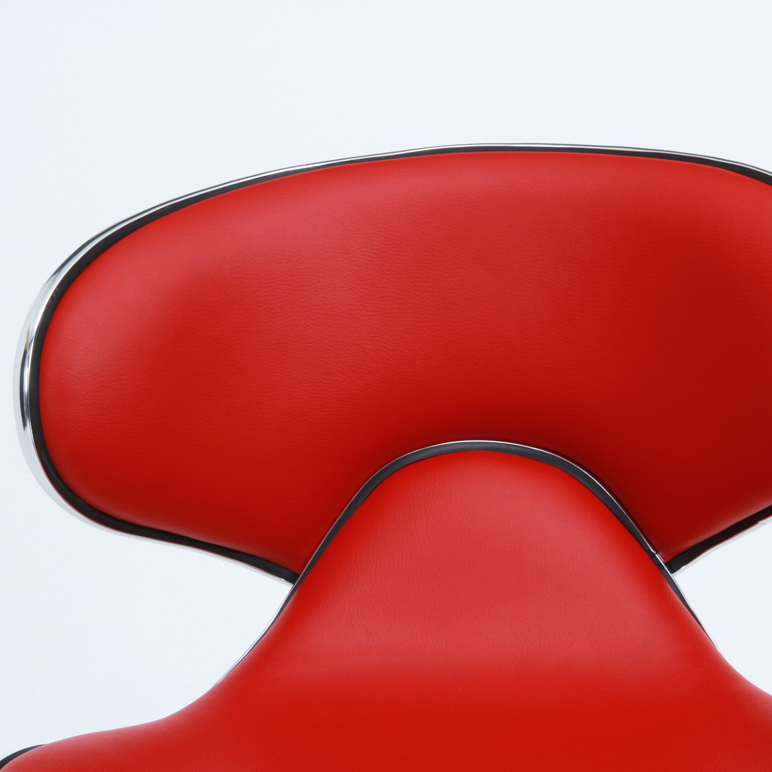 懐かしいレトロな雰囲気が漂う カウンターチェア レッドの詳細