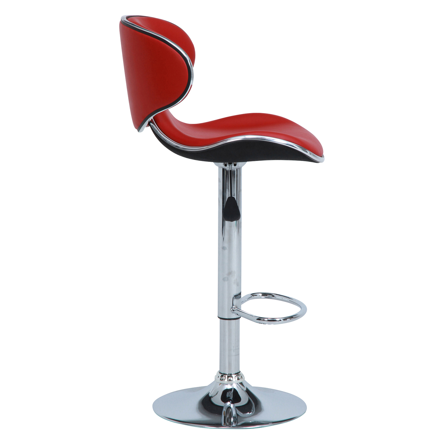 懐かしいレトロな雰囲気が漂う カウンターチェア レッドの詳細