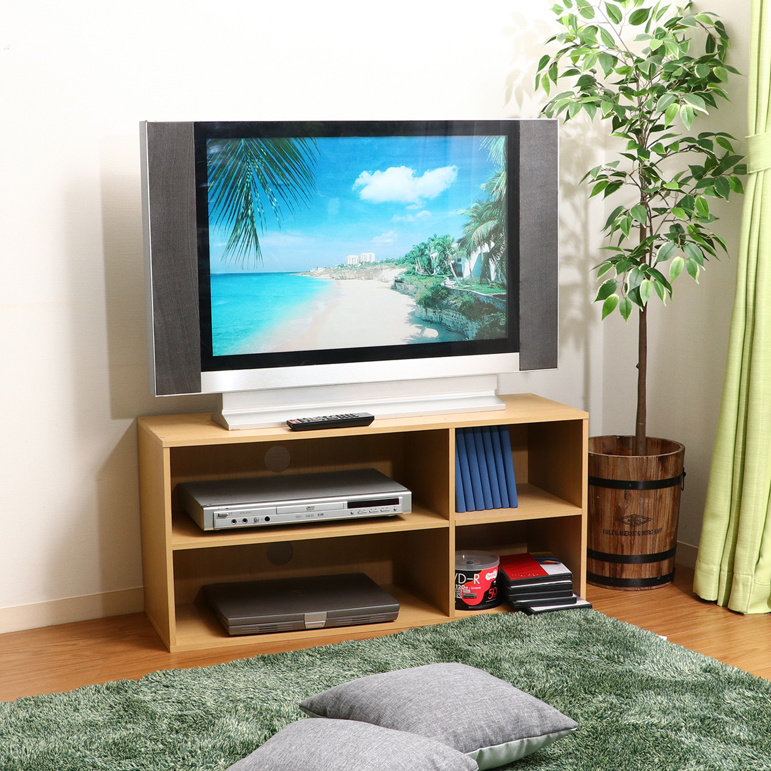 組み立て簡単シンプルTVラック