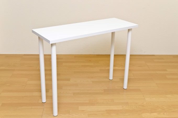 読書やティータイムなどにおすすめ フリーバーテーブル 120×45cmの詳細