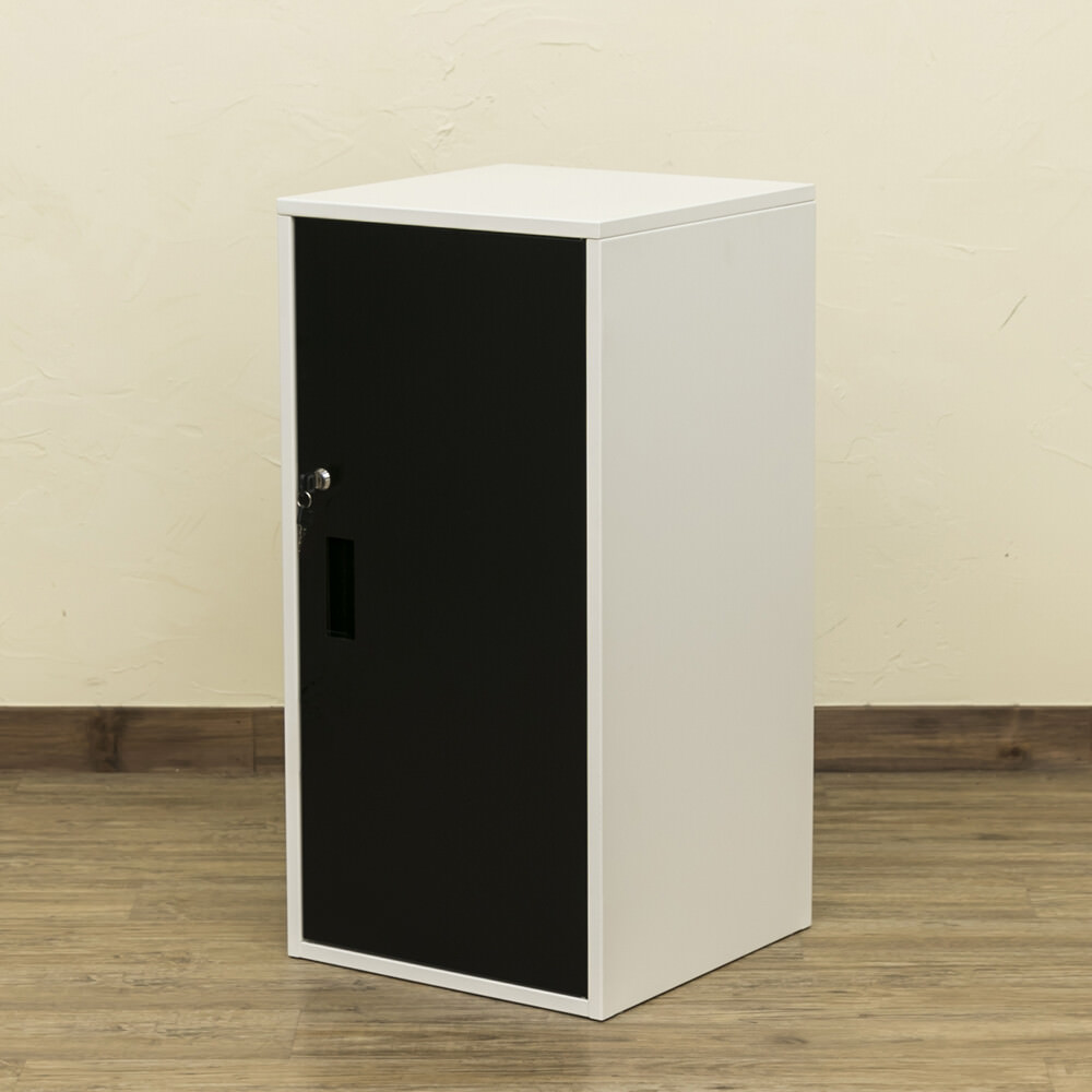 送料無料】キューブBOX 鍵付きロッカー スチール製 収納ボックス 楽天
