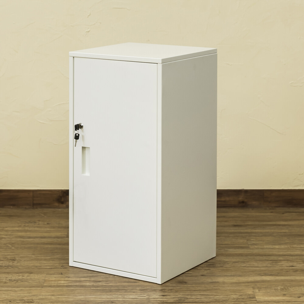 キューブBOX　鍵付きロッカー　ハイタイプ　ブルー 楽天市場】キューブBOX 鍵付きロッカー ハイタイプ BK/BL/WH/YE