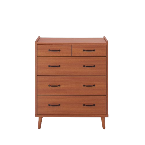 脚付きのおしゃれなデザインが素敵 北欧風ハイチェストの詳細 | カヴァース