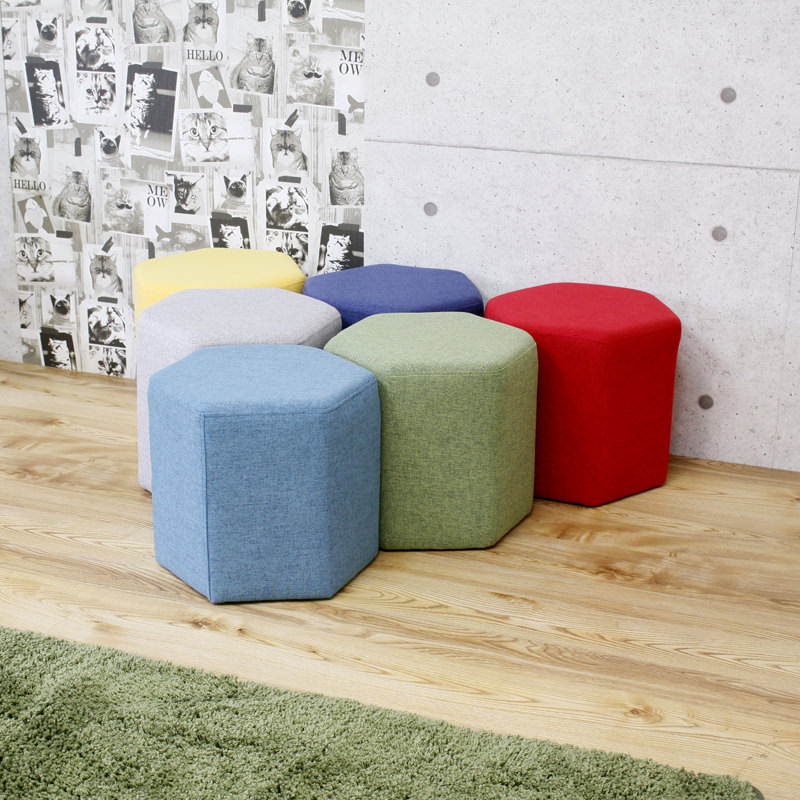 六角スツール　最大w660×570×H420 六角スツール 最大w660×570×H420 六角スツール 最大w660×570×H420