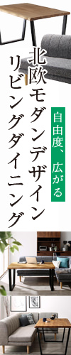 北欧モダンデザイン リビングダイニング